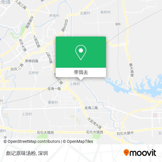 彪记原味汤粉地图