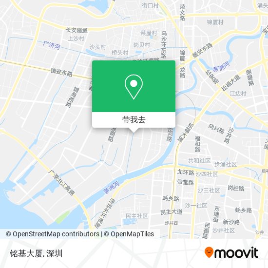 铭基大厦地图