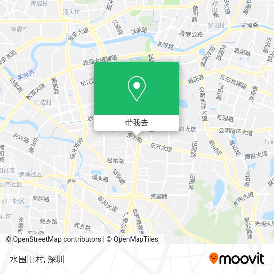 水围旧村地图