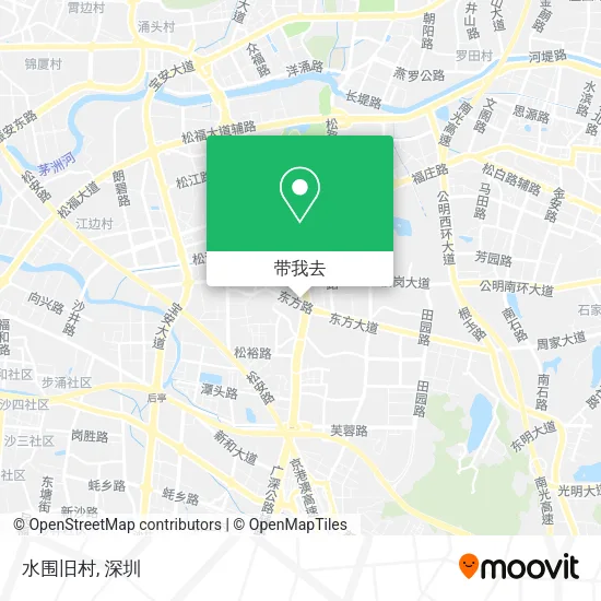水围旧村地图