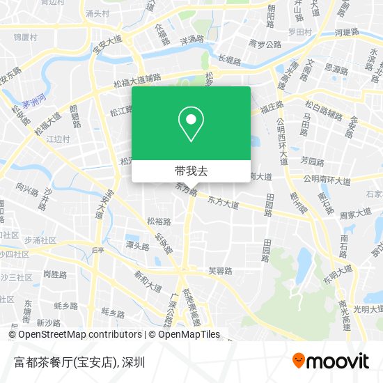 富都茶餐厅(宝安店)地图