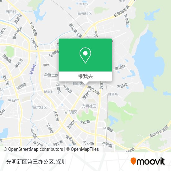 光明新区第三办公区地图