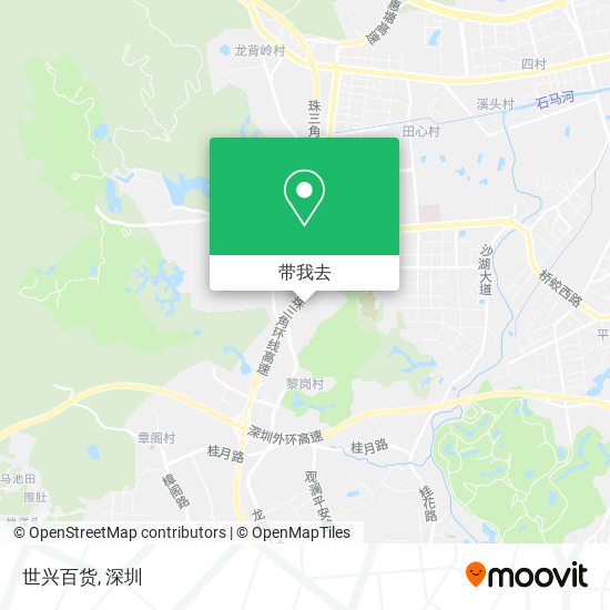 世兴百货地图
