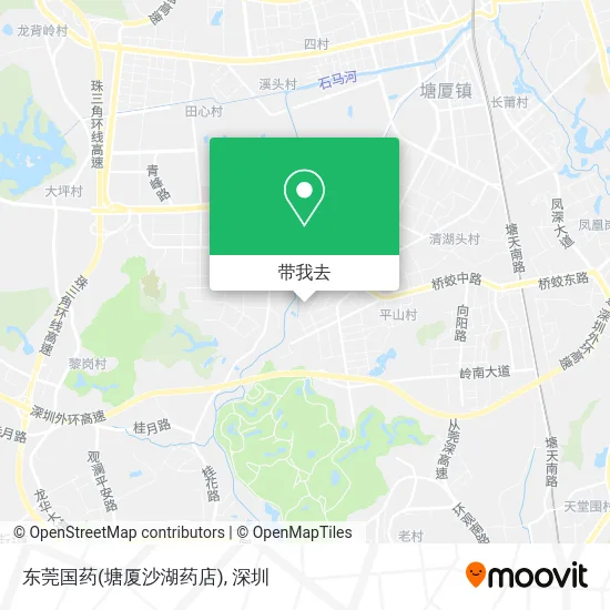 东莞国药(塘厦沙湖药店)地图