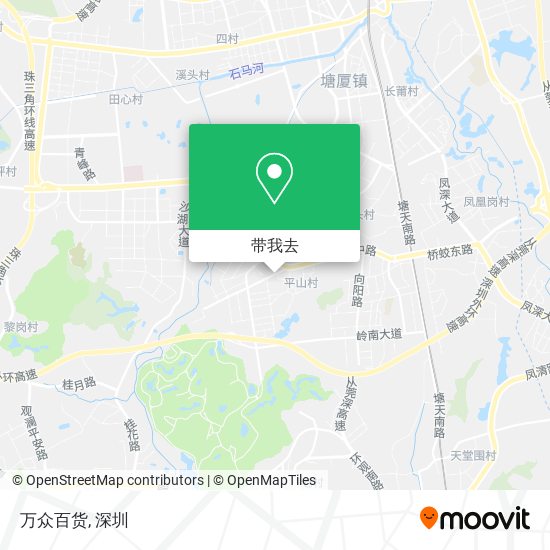 万众百货地图