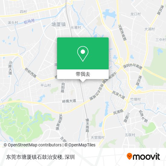 东莞市塘厦镇石鼓治安楼地图