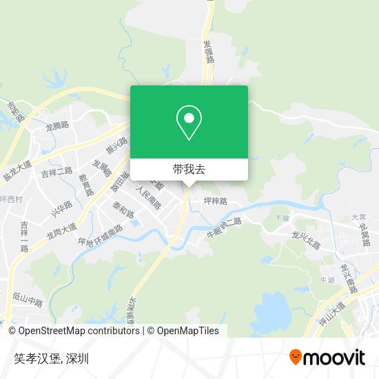 笑孝汉堡地图