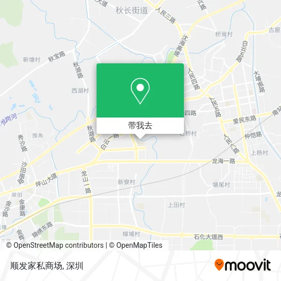 顺发家私商场地图