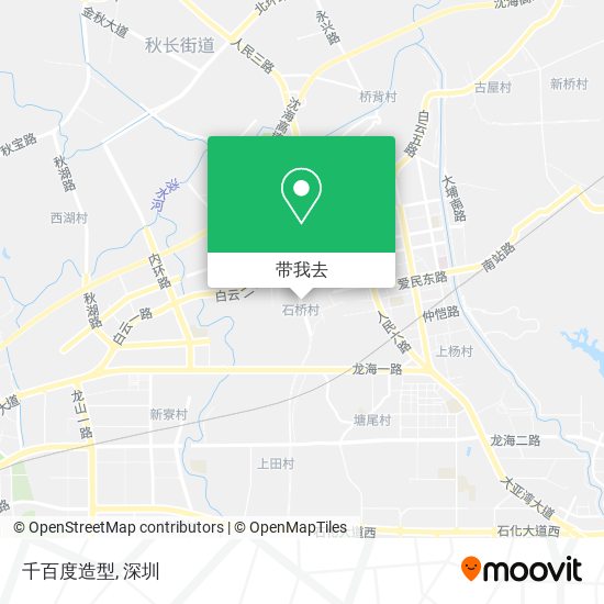 千百度造型地图