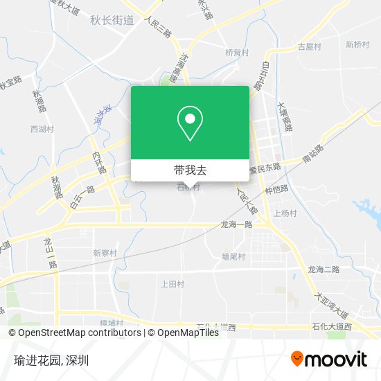瑜进花园地图