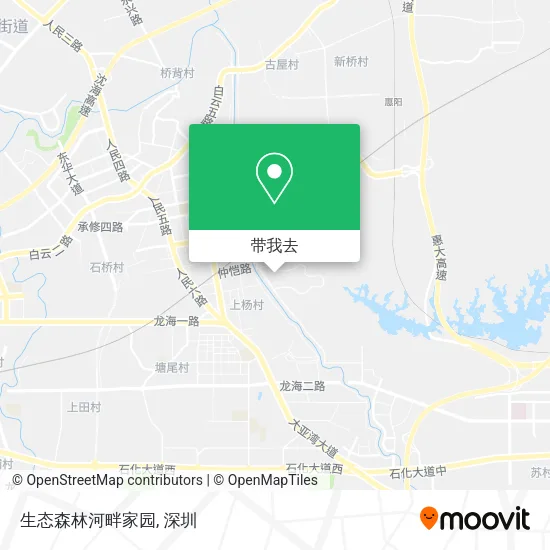生态森林河畔家园地图