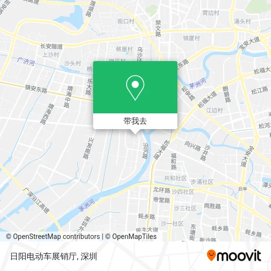 日阳电动车展销厅地图