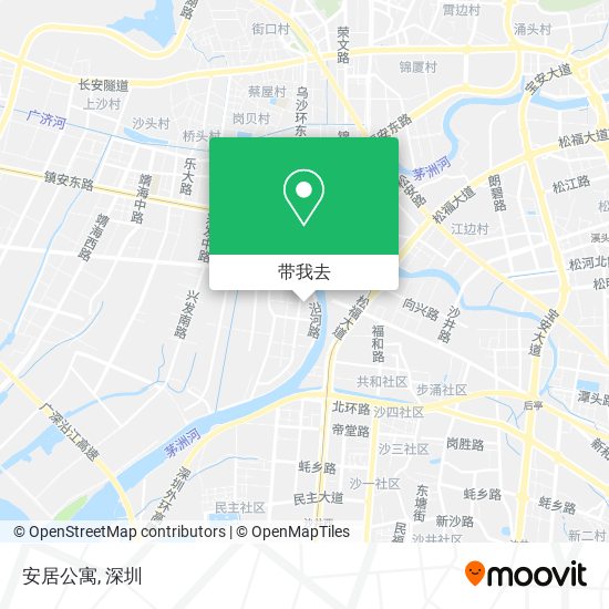 安居公寓地图