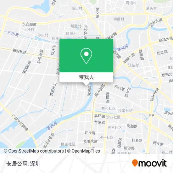安居公寓地图