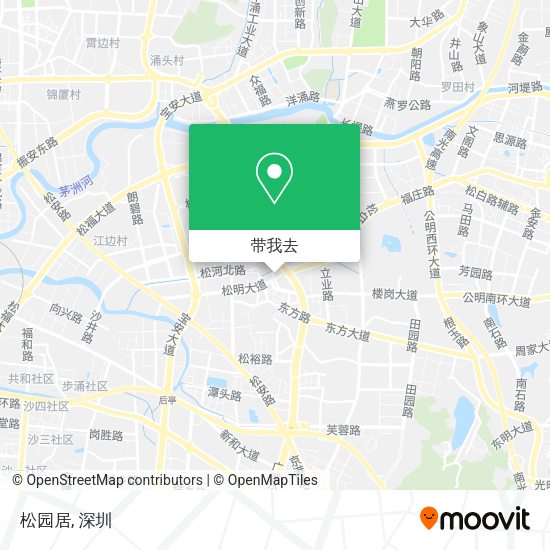 松园居地图