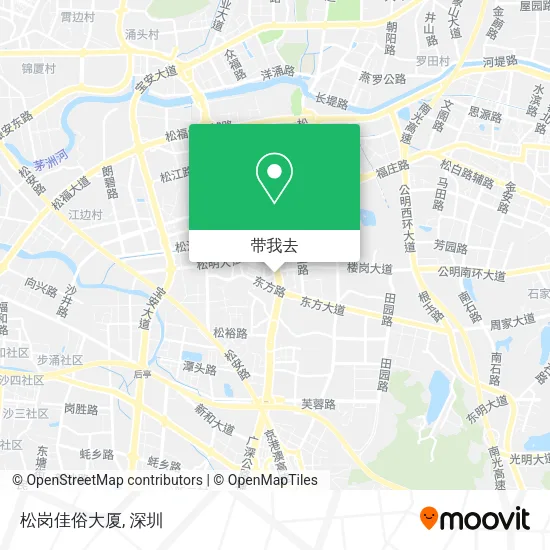 松岗佳俗大厦地图