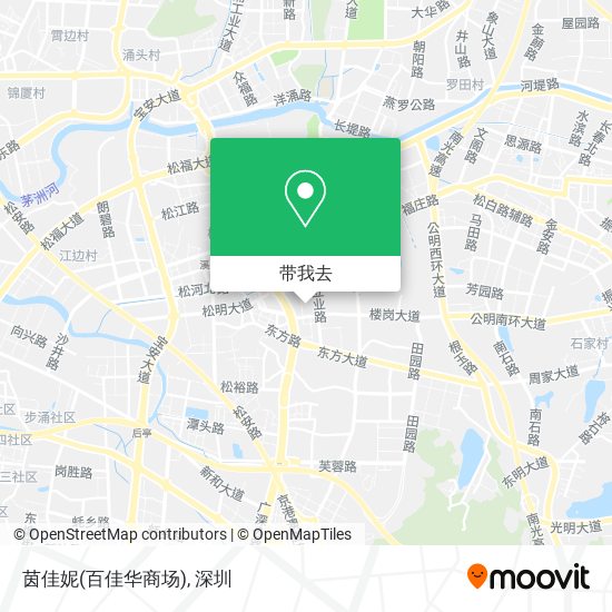 茵佳妮(百佳华商场)地图