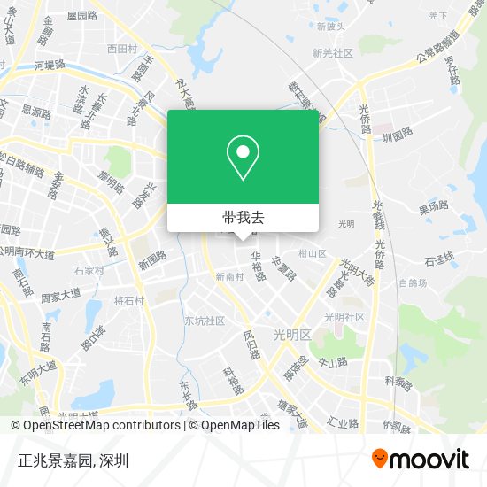 正兆景嘉园地图