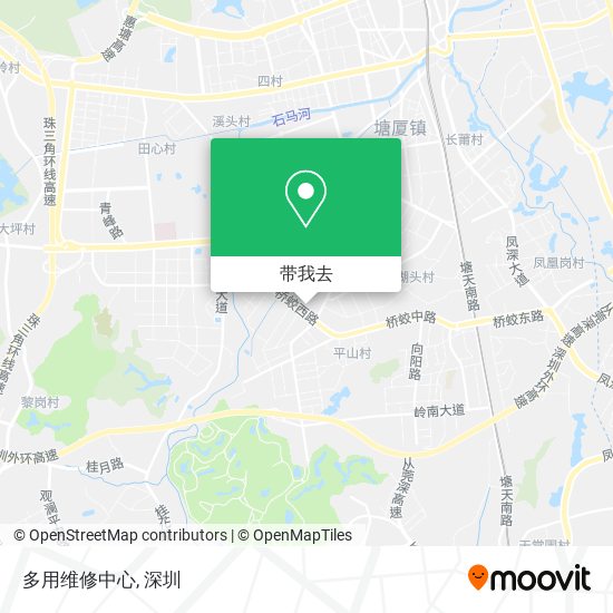 多用维修中心地图
