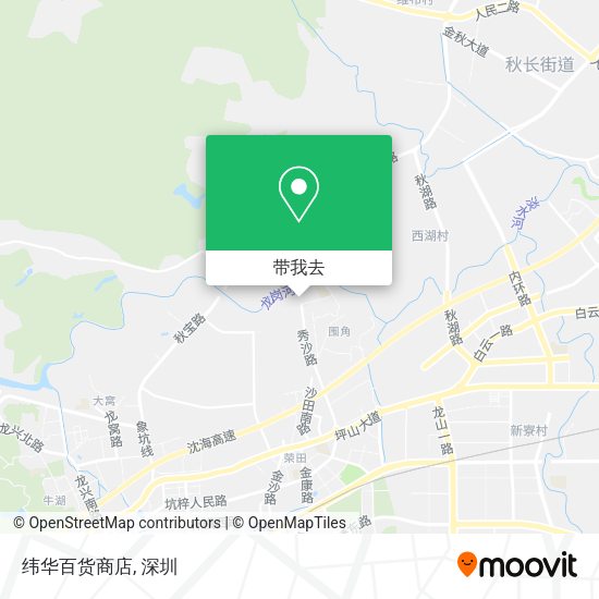 纬华百货商店地图