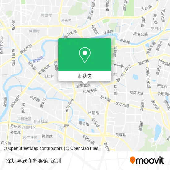 深圳嘉欣商务宾馆地图