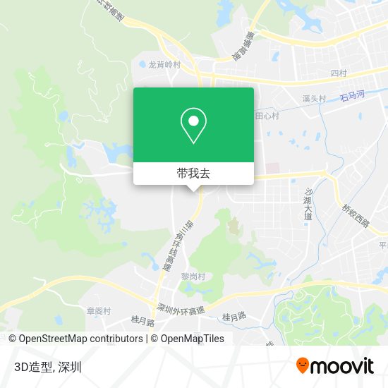 3D造型地图
