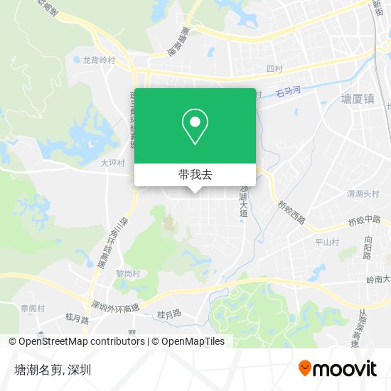 塘潮名剪地图