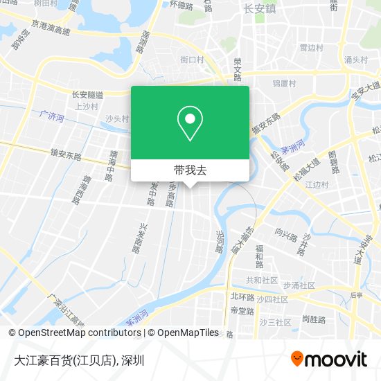 大江豪百货(江贝店)地图