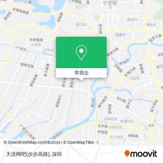 天涯网吧(步步高路)地图