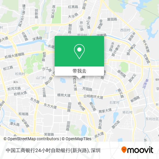 中国工商银行24小时自助银行(新兴路)地图