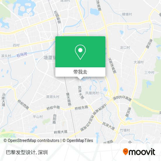 巴黎发型设计地图