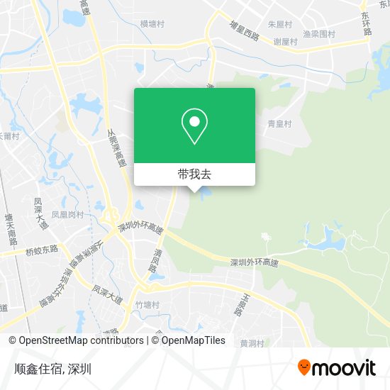 顺鑫住宿地图
