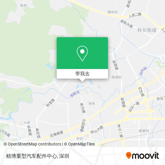 精博重型汽车配件中心地图