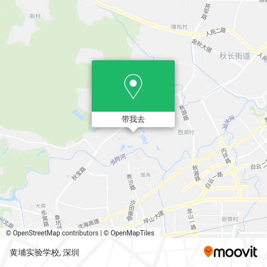 黄埔实验学校地图