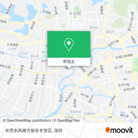 东莞东风南方振安专营店地图