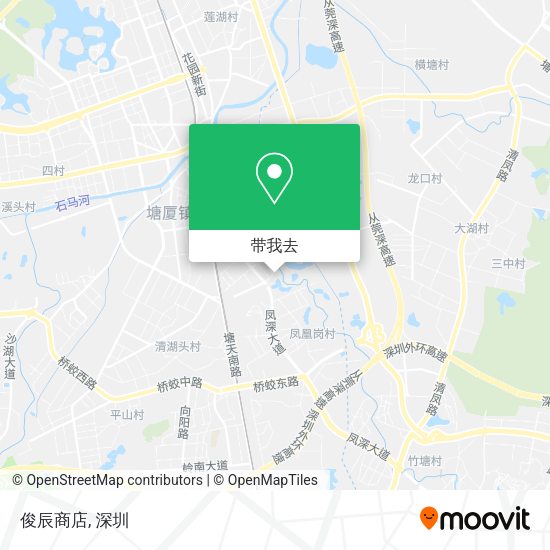 俊辰商店地图