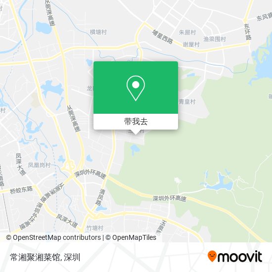 常湘聚湘菜馆地图