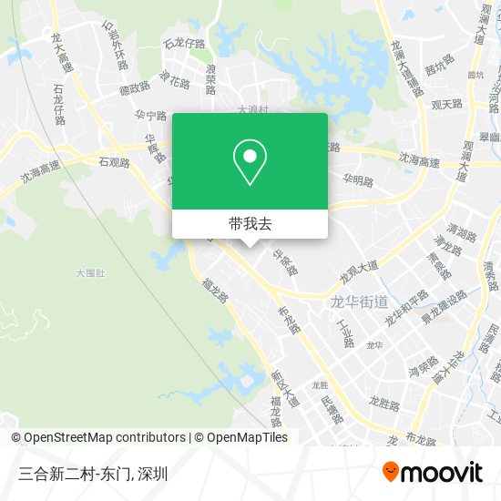 三合新二村-东门地图