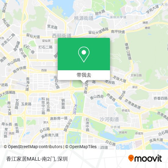 香江家居MALL-南2门地图