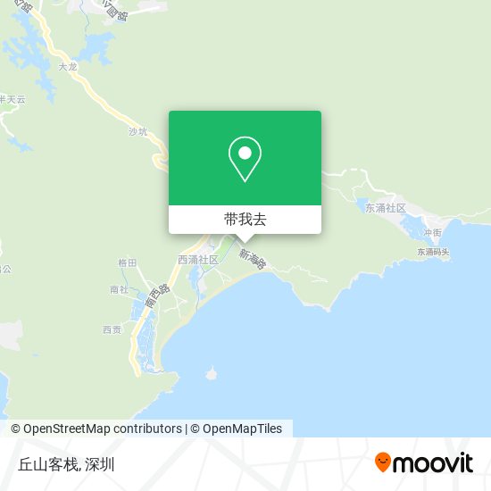 丘山客栈地图
