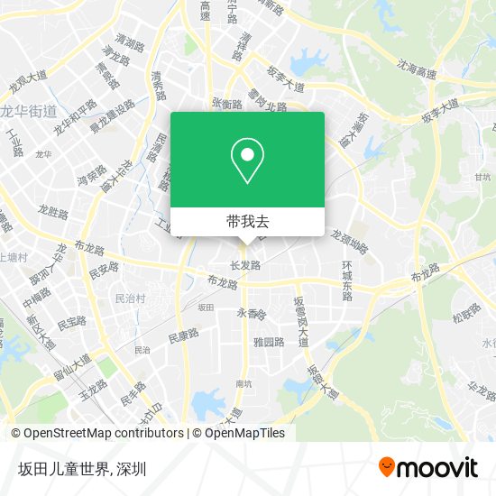 坂田儿童世界地图