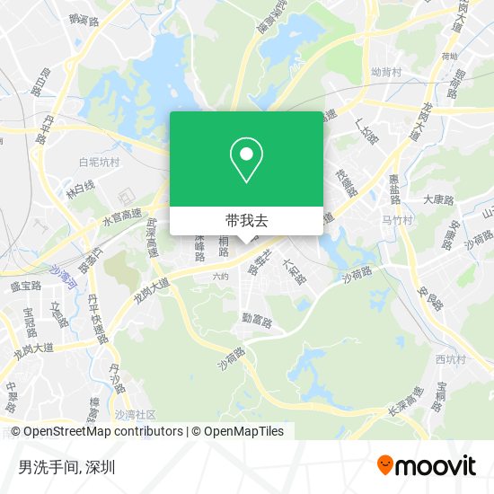 男洗手间地图