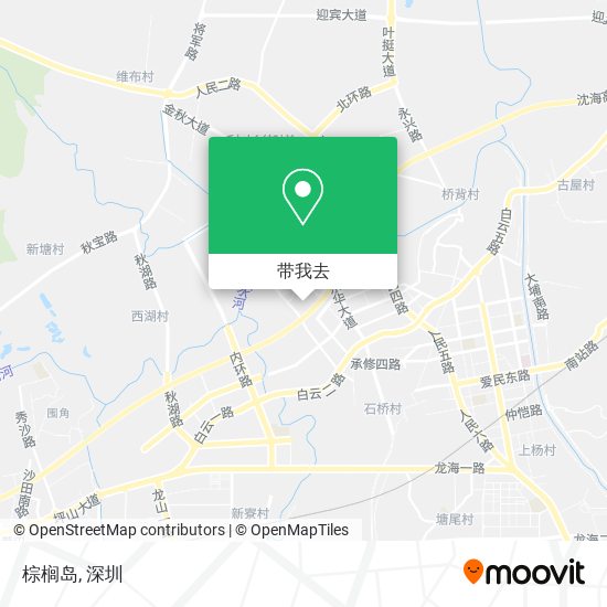 棕榈岛地图