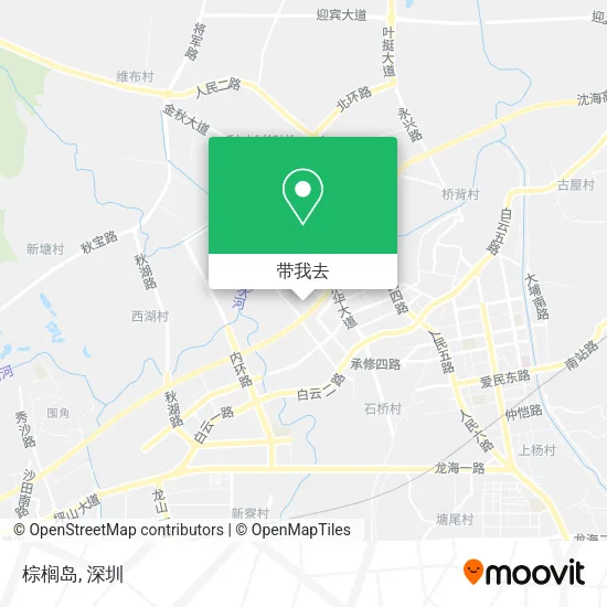 棕榈岛地图
