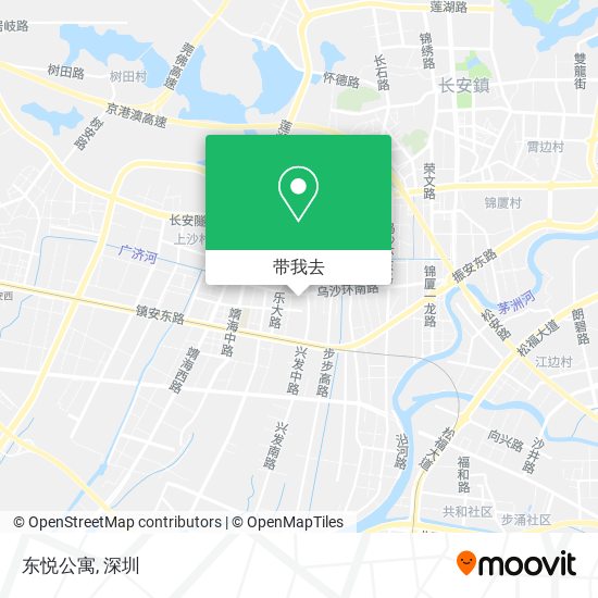 东悦公寓地图