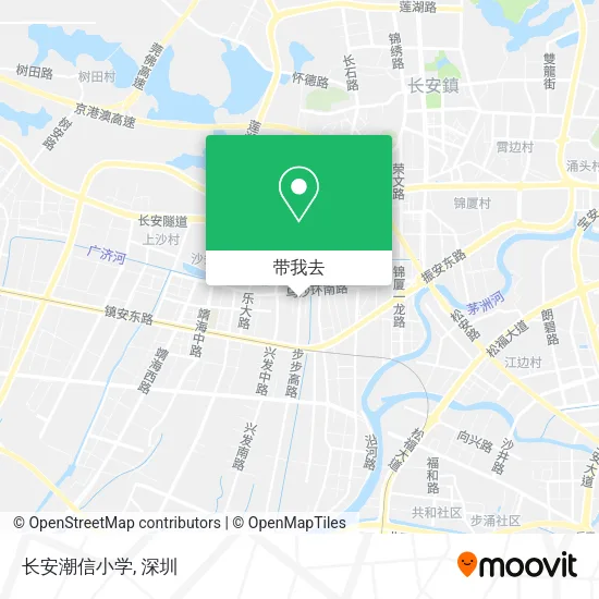 长安潮信小学地图