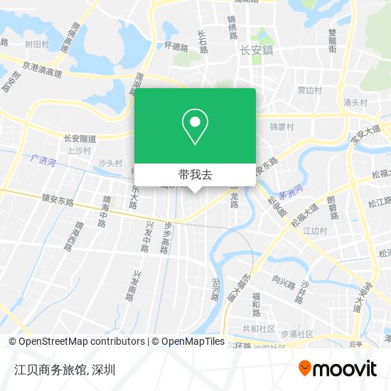 江贝商务旅馆地图