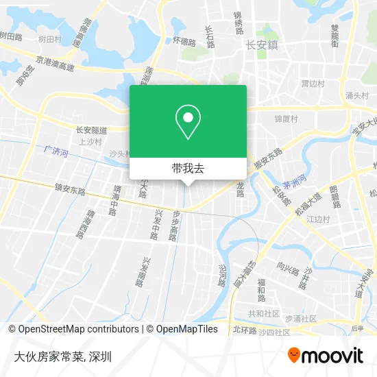 大伙房家常菜地图