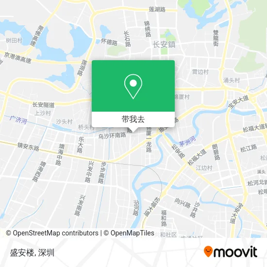 盛安楼地图