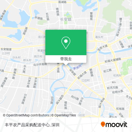 丰平农产品采购配送中心地图
